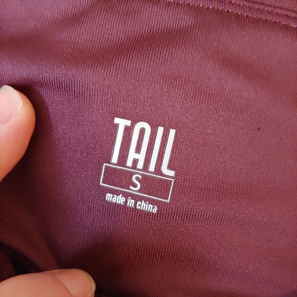 NWT Tail activewear Burgundy Capri Shorts, S - Picture 9 of 9